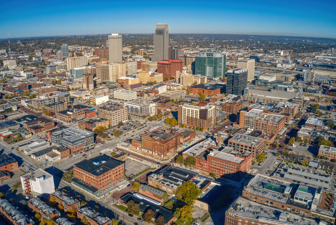 Noah Jigsaw Puzzle Downtown Omaha, Nebraska in Autumn 2000 pieces