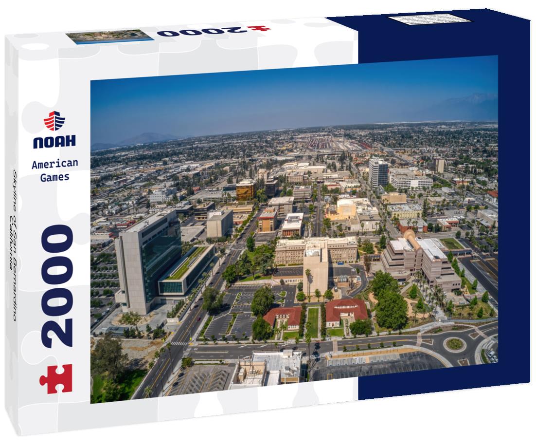 Noah Jigsaw Puzzle Skyline of San Bernardino, California 2000 pieces