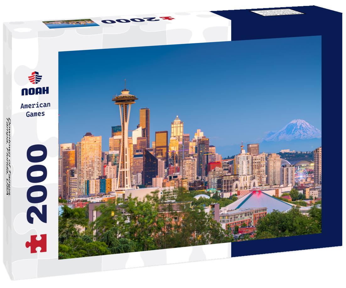 Noah Jigsaw Puzzle Downtown of Tampa. Tampa, Florida, USA 2000 pieces