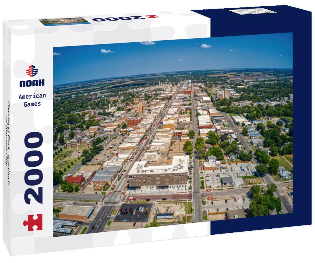 Noah Jigsaw Puzzle Overland Park, a suburb of Kansas City 2000 pieces