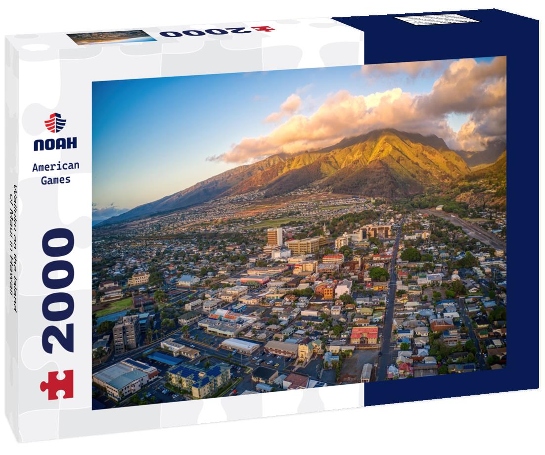 Noah Jigsaw Puzzle Wailuku on the Island of Maui in Hawaii 2000 pieces