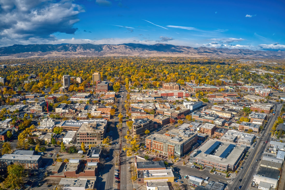 Noah Jigsaw Puzzle Downtown Fort Collins, Colorado in Autumn 2000 pieces