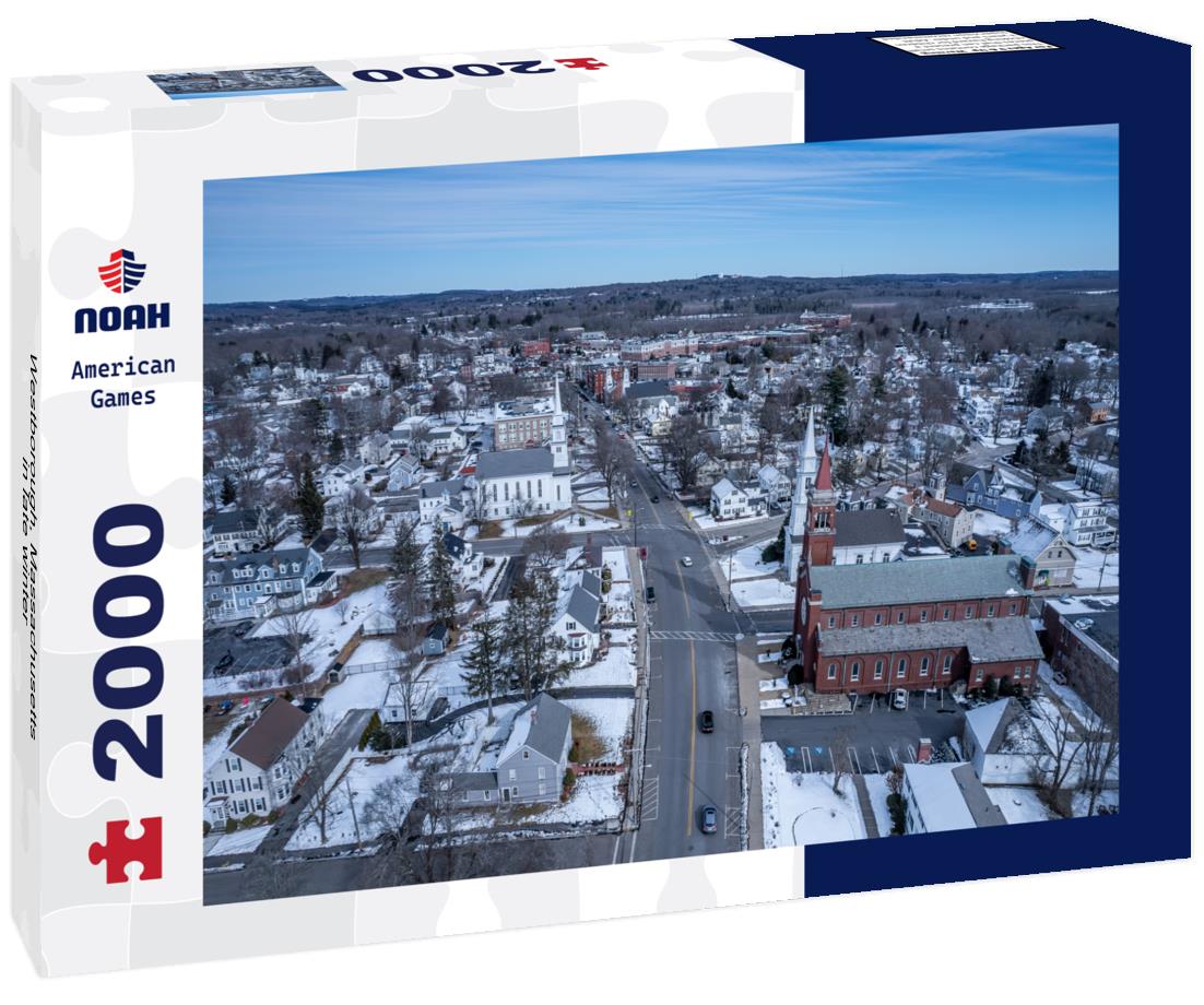 Noah Jigsaw Puzzle Westborough, Massachusetts in late winter 2000 pieces