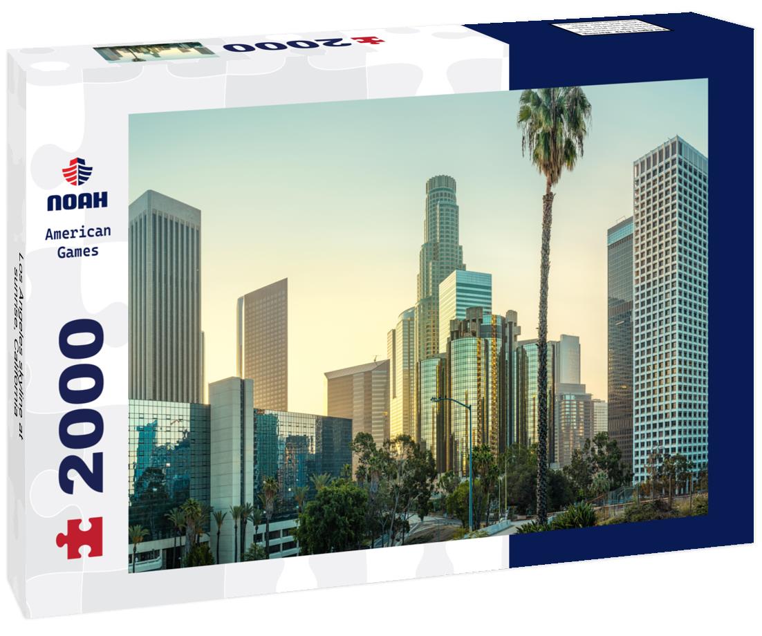 Noah Jigsaw Puzzle Los Angeles skyline at sunrise, California 2000 pieces