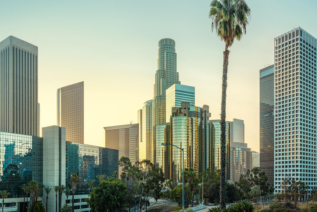 Noah Jigsaw Puzzle Los Angeles skyline at sunrise, California 2000 pieces