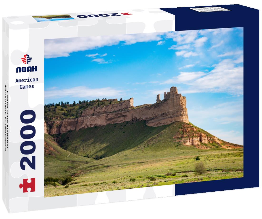 Noah Jigsaw Puzzle Scotts Bluff National Monument in Nebraska 2000 pieces