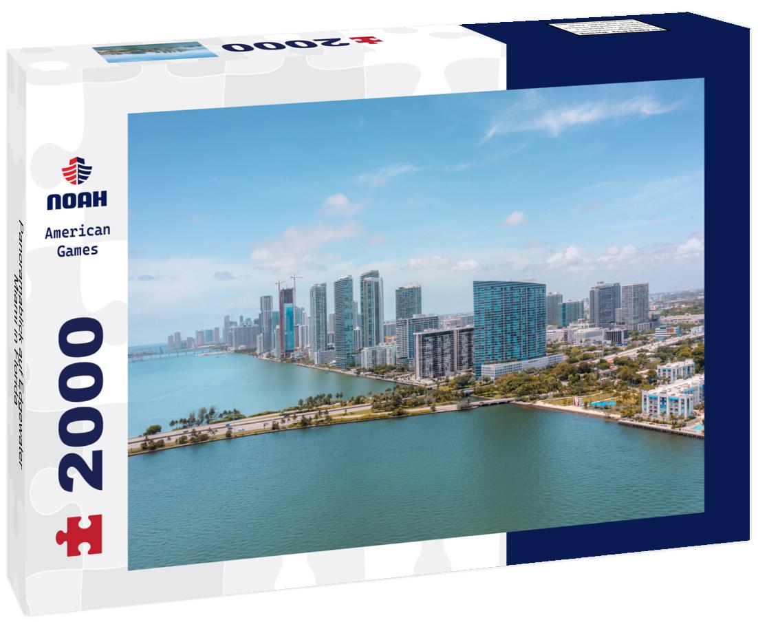 Noah Jigsaw Puzzle Panoramablick auf Edgewater Miami in Florida 2000 pieces