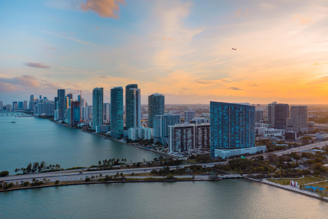 Noah Jigsaw Puzzle Sonnenuntergang über Edgewater Miami in Florida 2000 pieces