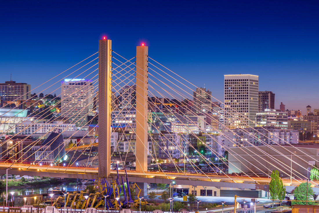 Noah Jigsaw Puzzle Salem, Oregon, USA downtown city skyline at dusk 2000 pieces
