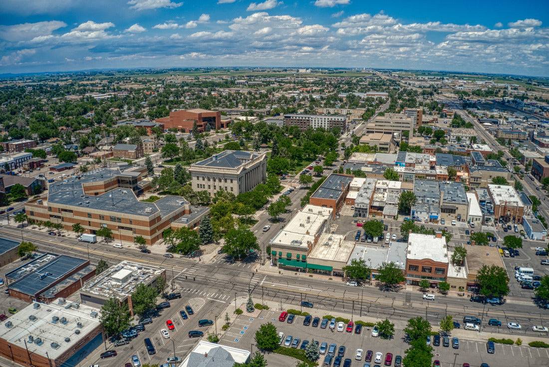 Noah Jigsaw Puzzle Aerial View of Denver Suburb of Aurora, Colorado 2000 pieces