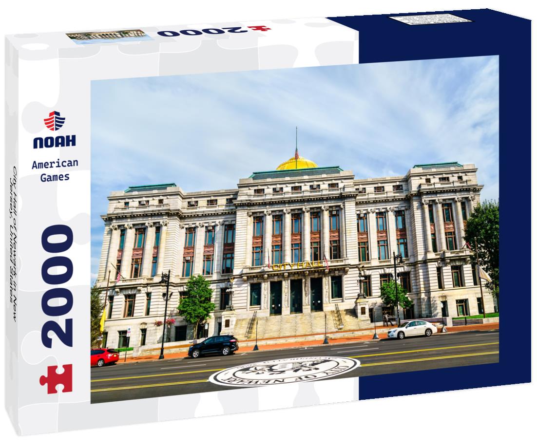 Noah Jigsaw Puzzle City Hall of Newark in New Jersey, United States 2000 pieces