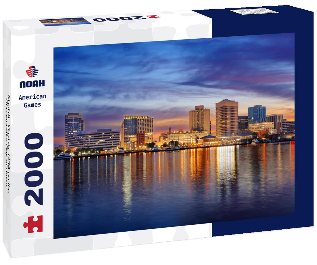 Noah Jigsaw Puzzle Norfolk, Virginia, USA on the Chesapeake Bay at dawn 2000 pieces
