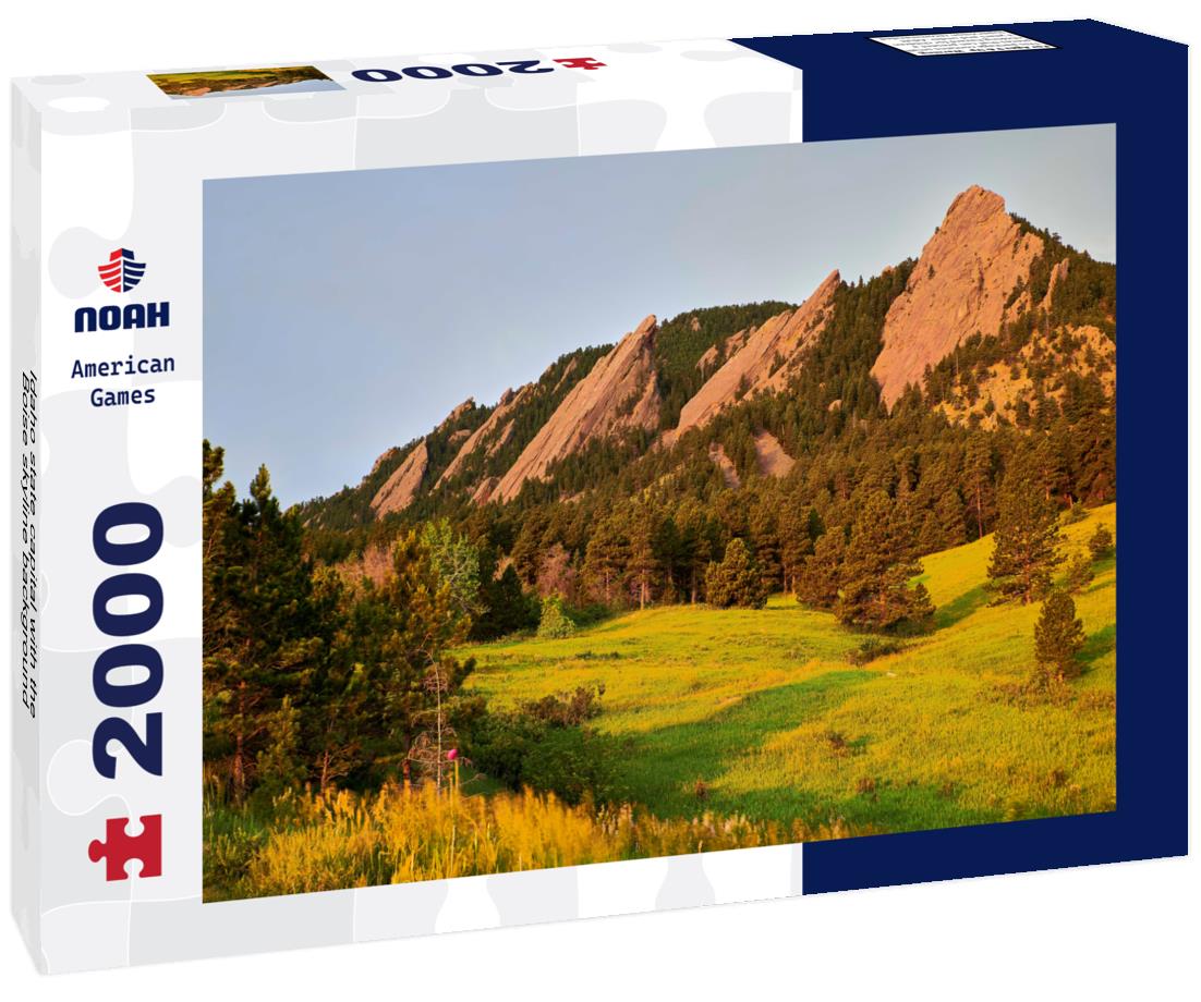 Noah Jigsaw Puzzle Idaho state capital with the Boise skyline background 2000 pieces