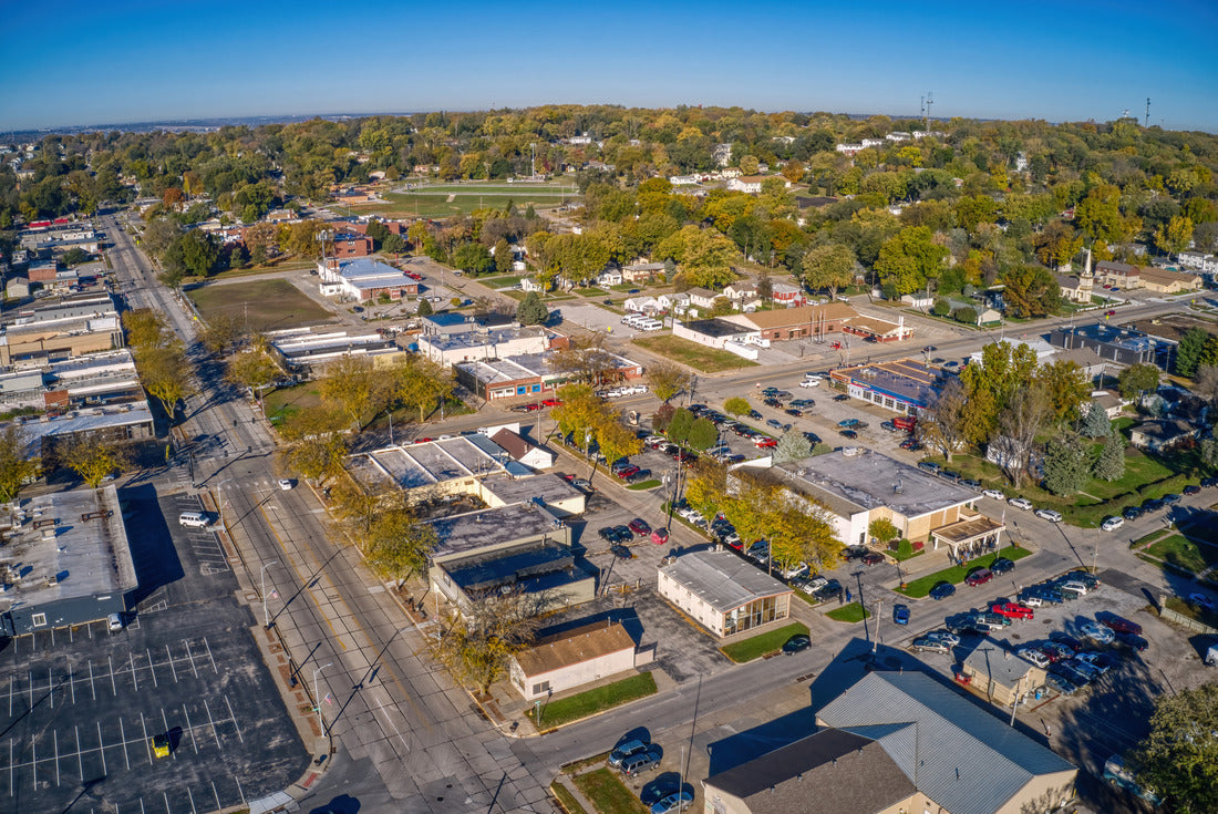 Noah Jigsaw Puzzle Aerial View of the Omaha Suburb of Bellevue, Nebraska 2000 pieces