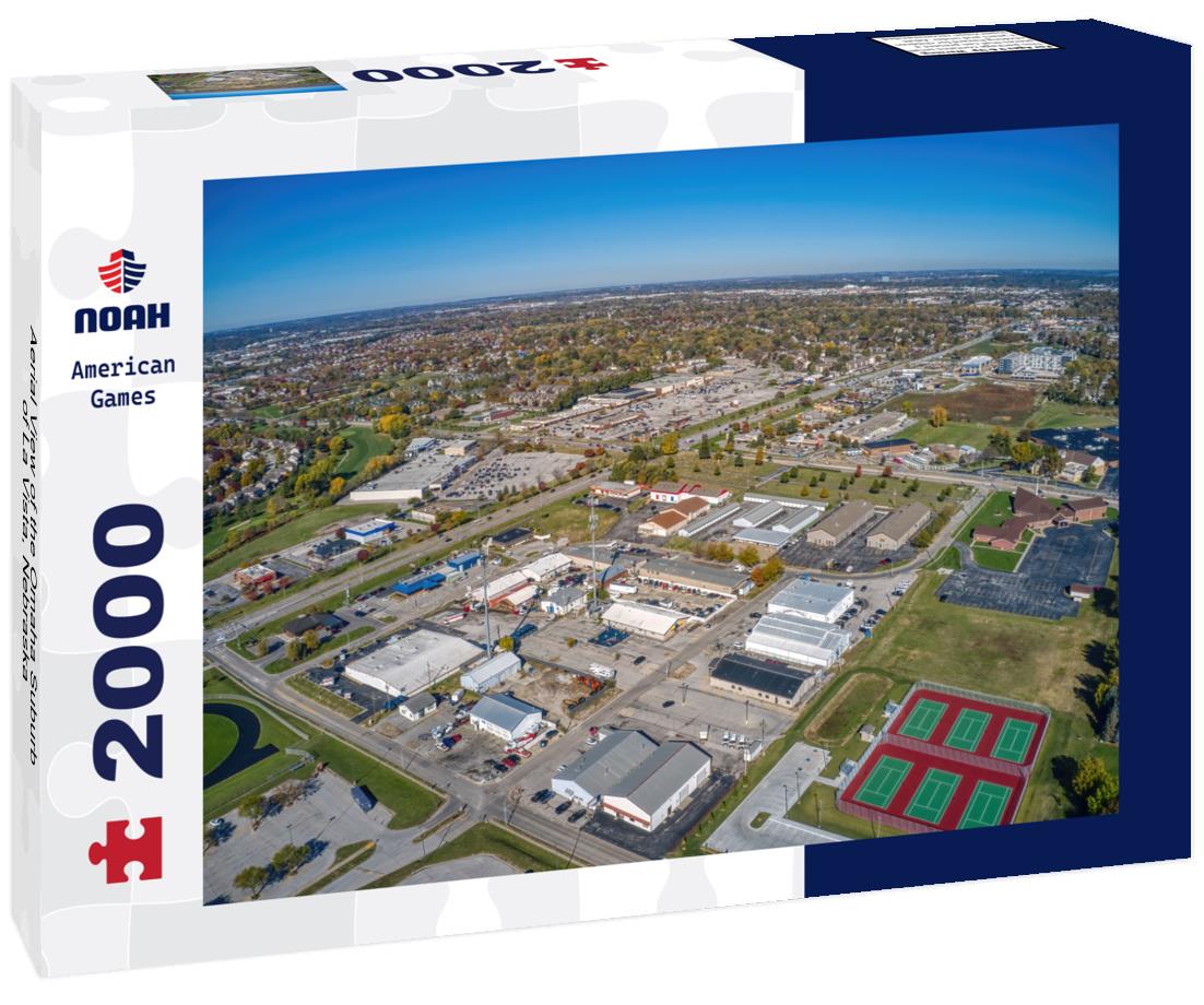 Noah Jigsaw Puzzle Aerial View of the Omaha Suburb of La Vista, Nebraska 2000 pieces