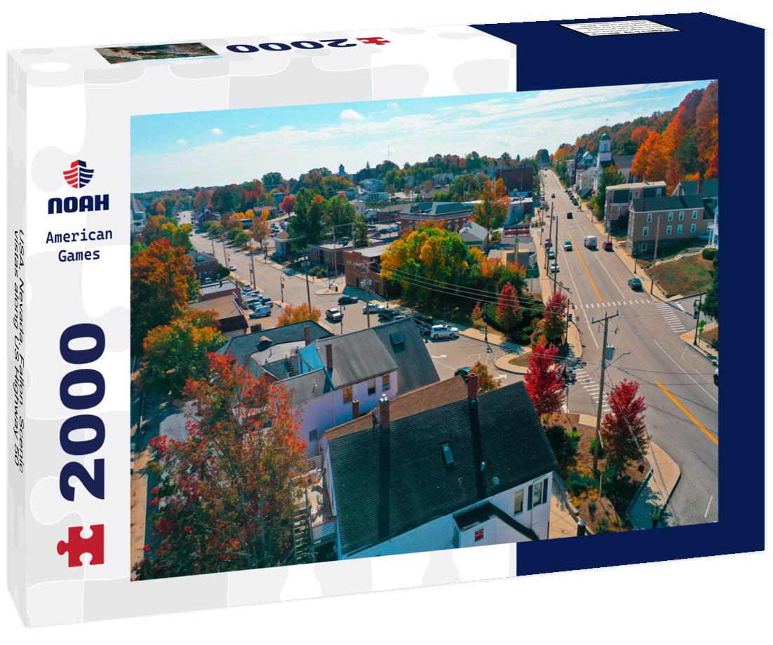 Noah Jigsaw Puzzle USA, Nevada, Fallon. Scenic vistas along US Highway 50 2000 pieces