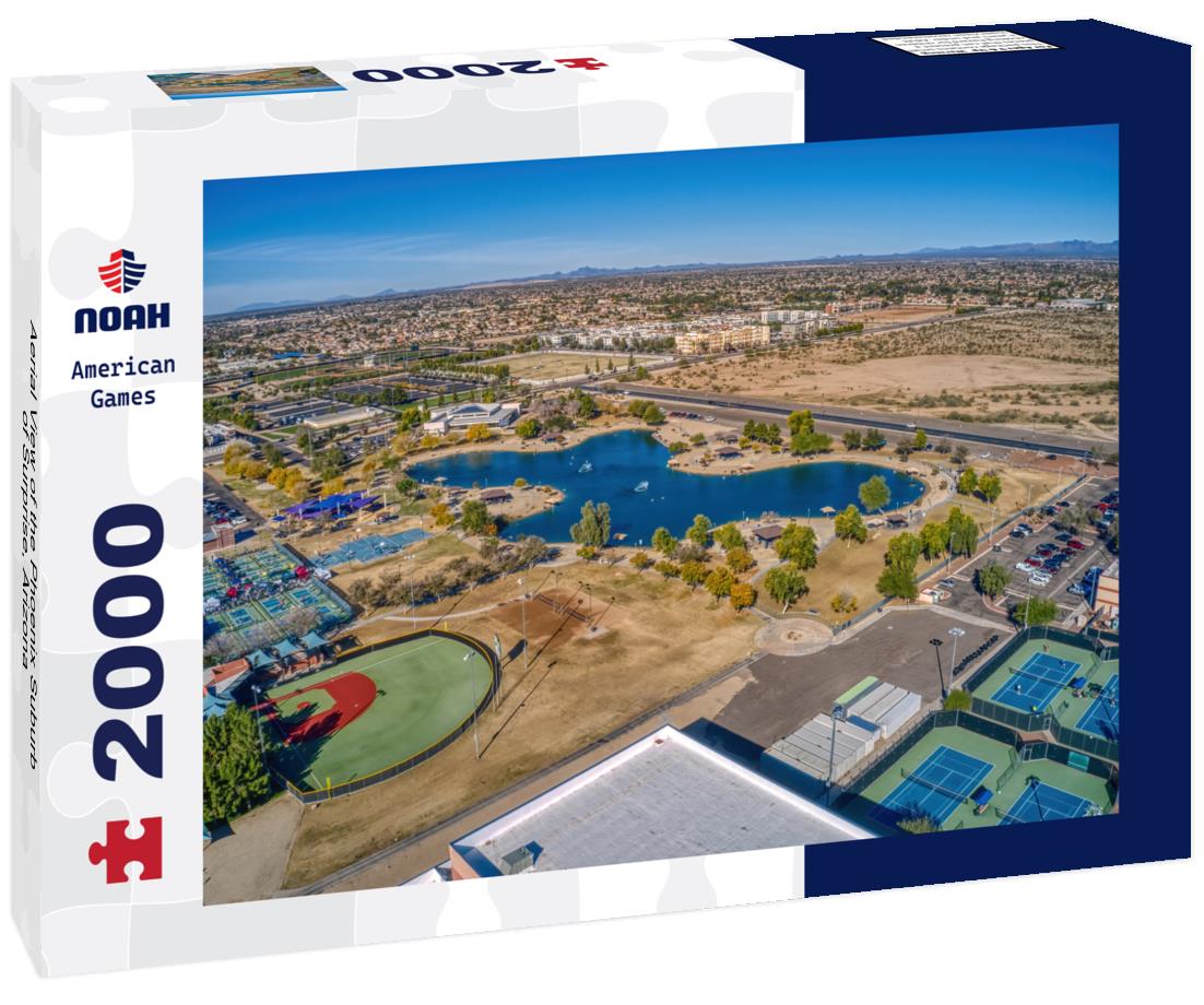 Noah Jigsaw Puzzle Aerial View of the Phoenix Suburb of Surprise, Arizona 2000 pieces