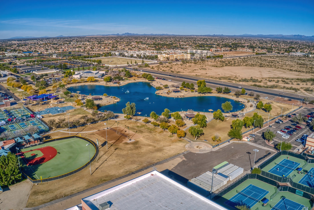 Noah Jigsaw Puzzle Aerial View of the Phoenix Suburb of Surprise, Arizona 2000 pieces
