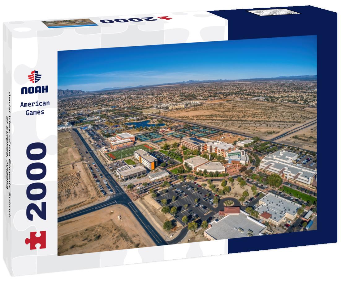 Noah Jigsaw Puzzle Aerial View of the Phoenix Suburb of Surprise, Arizona 2000 pieces