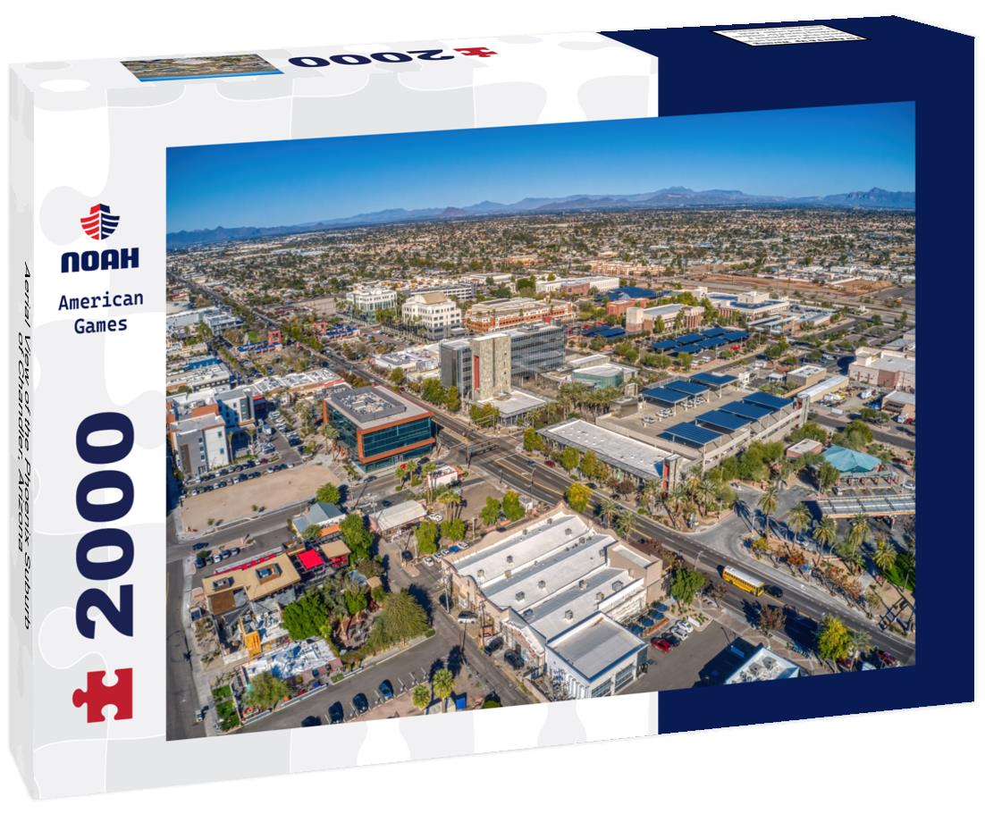 Noah Jigsaw Puzzle Aerial View of the Phoenix Suburb of Chandler, Arizona 2000 pieces