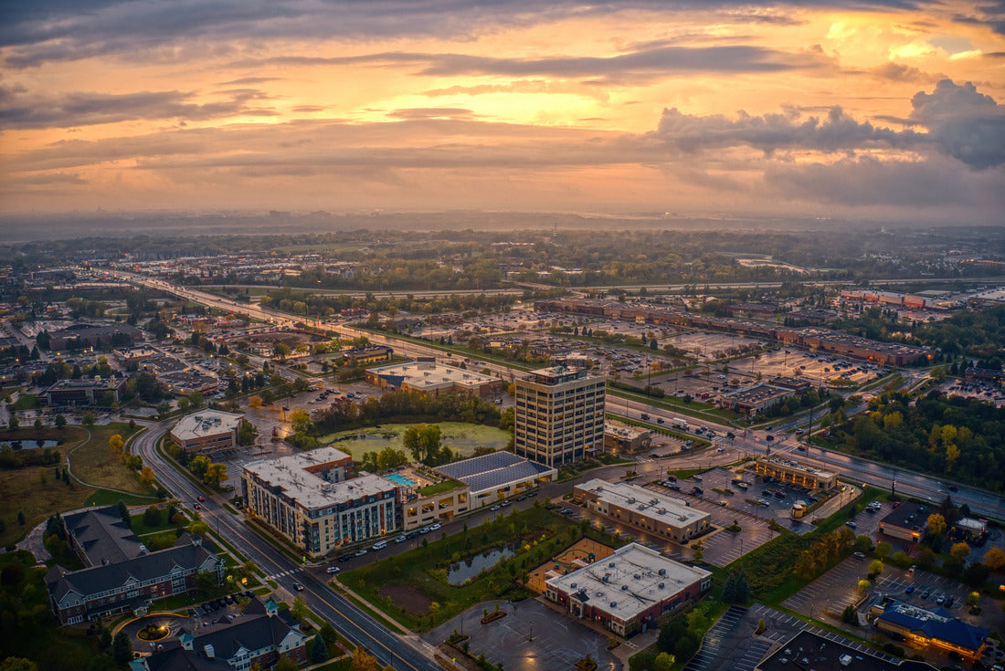 Noah Jigsaw Puzzle Aerial View of the Twin Cities Suburb of Eagan, Minnesota 2000 pieces
