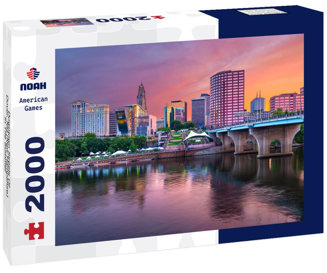 Noah Jigsaw Puzzle Downtown Streets Of Dover, NH (New Hampshire) In The Summer 2000 pieces