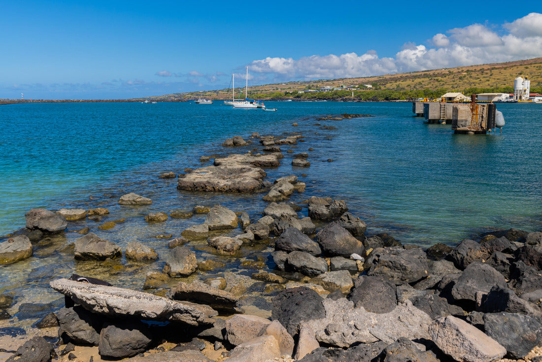 Noah Jigsaw Puzzle Sailboats Moored on Kawaihae Bay, Hawaii Island, Hawaii, USA 2000 pieces