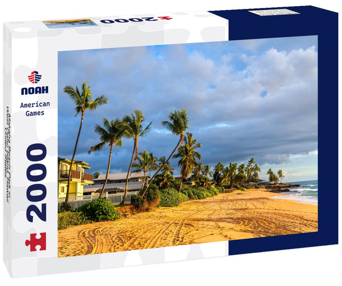 Noah Jigsaw Puzzle Makaha Beach Park in West Oahu Island, Hawaii, United States 2000 pieces