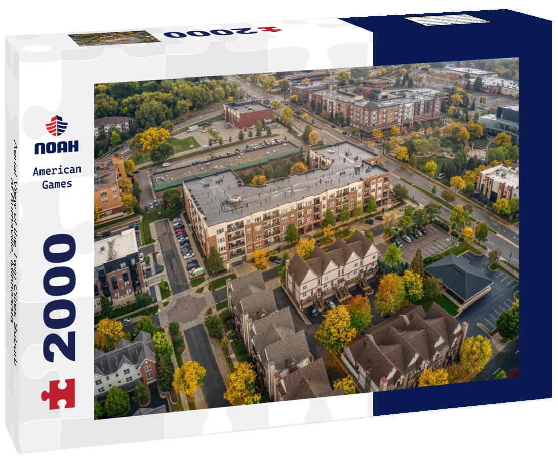 Noah Jigsaw Puzzle Aerial View of the Twin Cities Suburb of Burnsville, Minnesota 2000 pieces