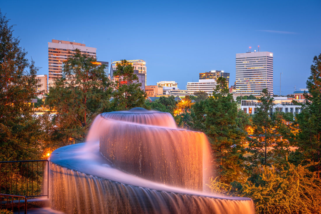 Noah Jigsaw Puzzle Columbia, South Carolina, USA downtown skyline and park at dusk 2000 pieces