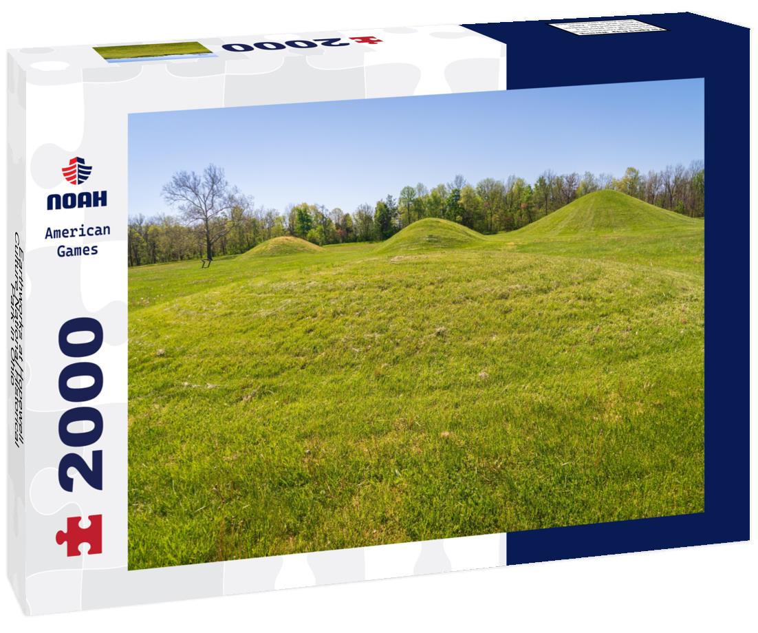 Noah Jigsaw Puzzle Earthworks at Hopewell Culture National Historical Park in Ohio 2000 pieces