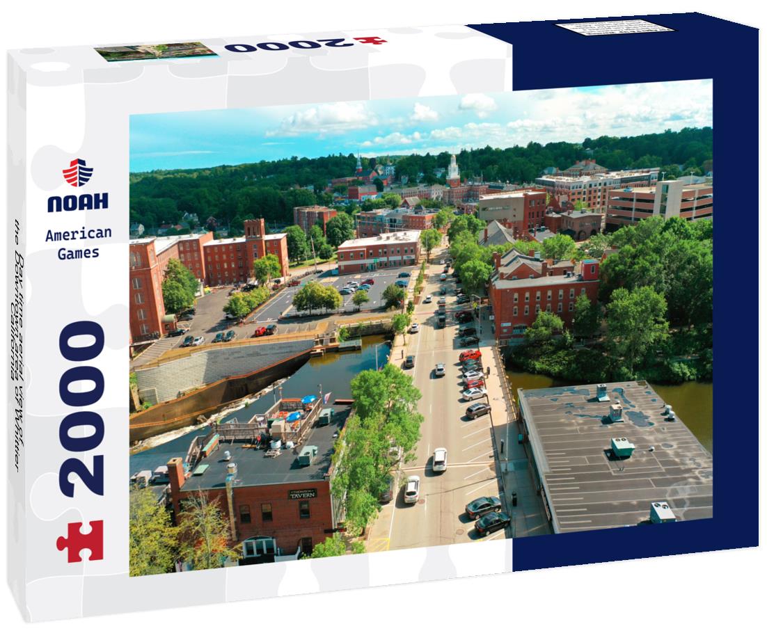 Noah Jigsaw Puzzle Day time aerial view of the Downtown area of Whittier, California 2000 pieces