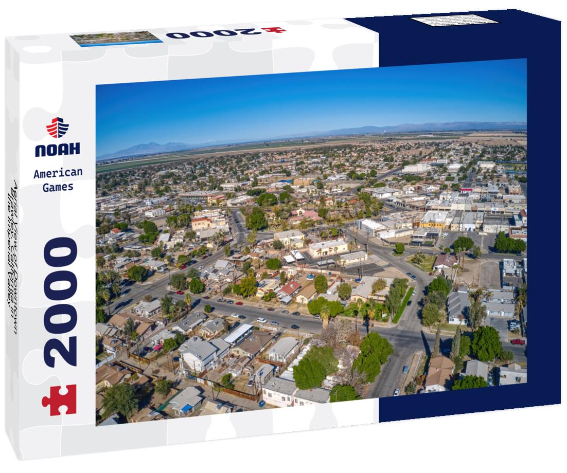 Noah Jigsaw Puzzle Aerial View of Downtown Brawley, California in the Imperial Valley 2000 pieces
