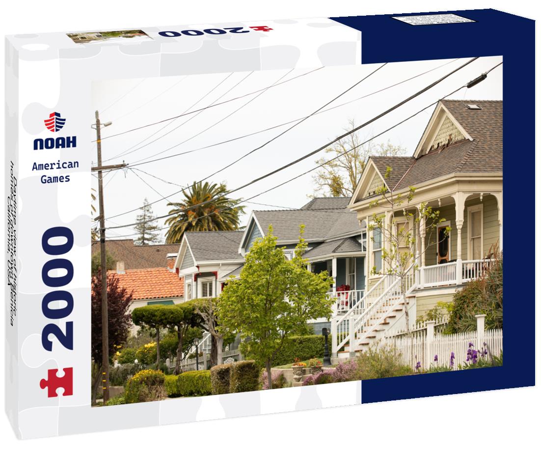 Noah Jigsaw Puzzle Daytime view of historic homes of downtown Benicia, California, USA 2000 pieces