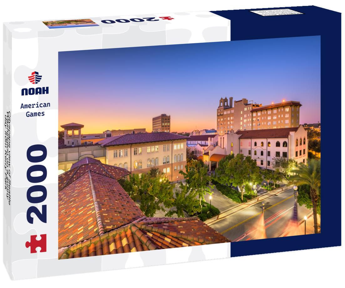 Noah Jigsaw Puzzle Cityscape view of Seattle, Washington on a sunny day from Kerry Park 2000 pieces