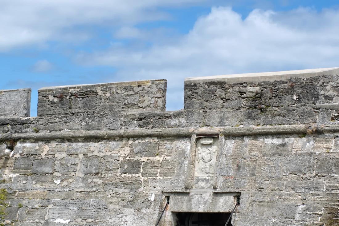 Noah Jigsaw Puzzle Parapet wall on Castillo de San Marcos in St Augustine, Florida, USA 2000 pieces