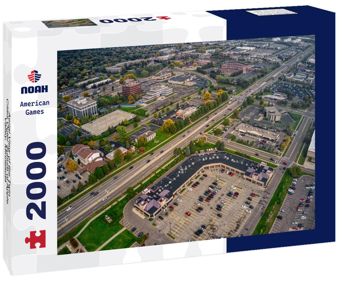 Noah Jigsaw Puzzle Aerial View of the Twin Cities Outer Suburb of Apple Valley, Minnesota 2000 pieces
