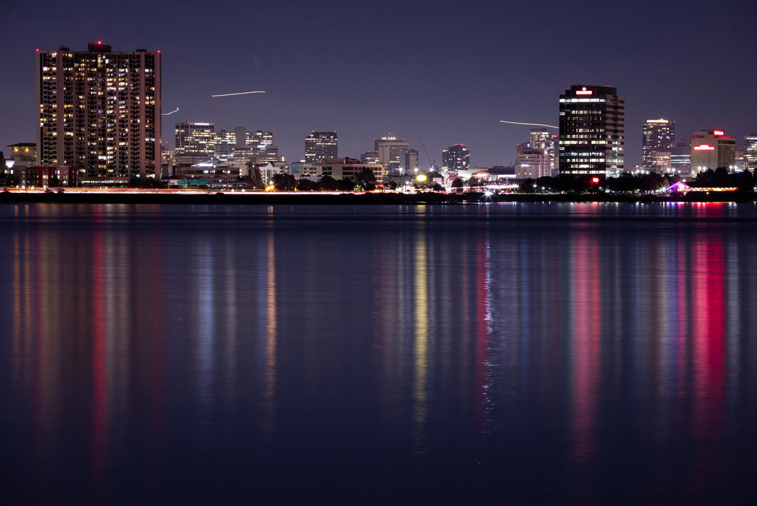 Noah Jigsaw Puzzle Nachtblick auf die Skyline der Innenstadt Emeryville, Kalifornien, USA 2000 pieces