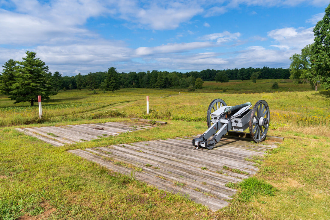 Noah Jigsaw Puzzle Field artillery at Saratoga National Historical Site in Upstate New York 2000 pieces