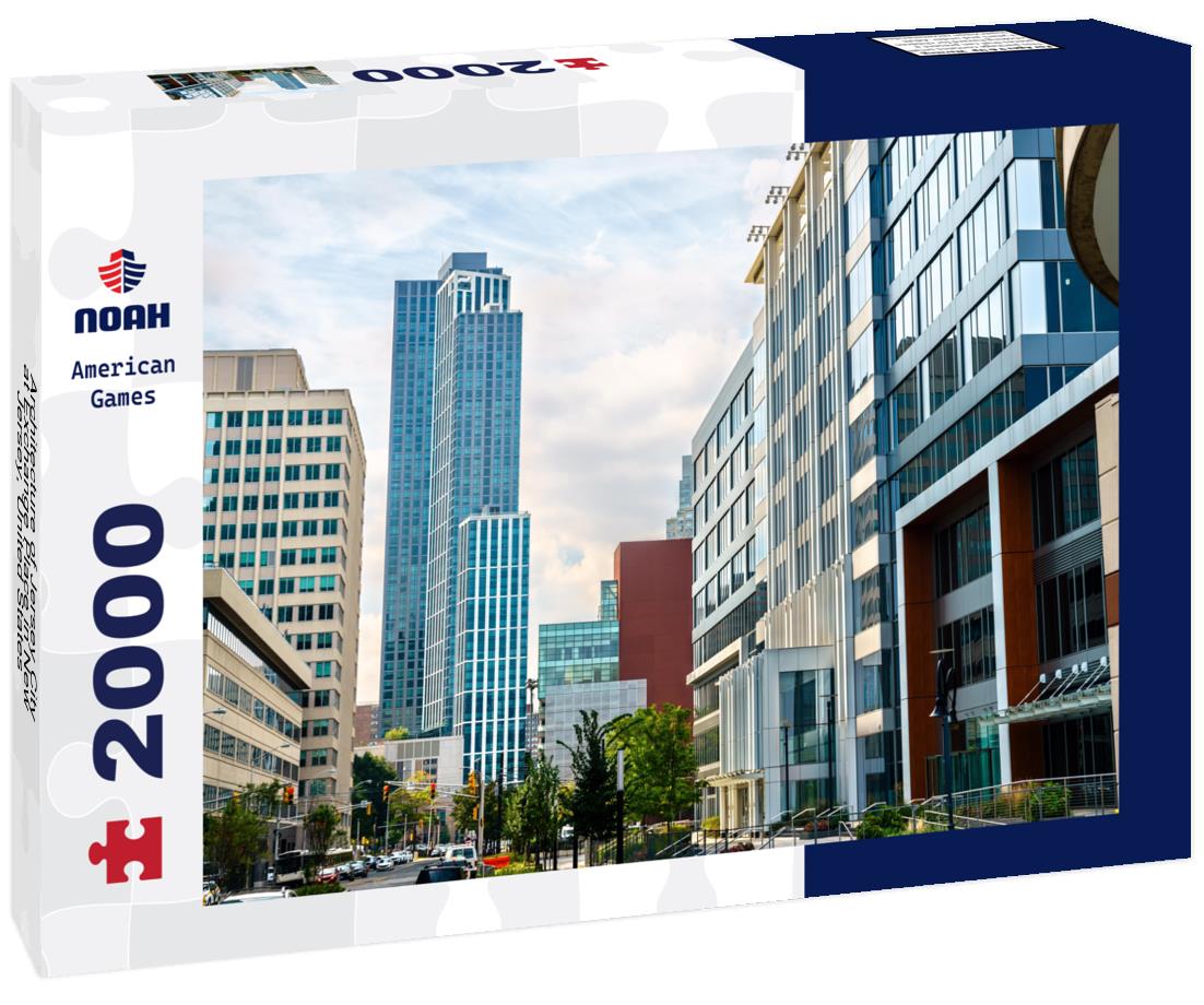 Noah Jigsaw Puzzle Architecture of Jersey City at Exchange Place in New Jersey, United States 2000 pieces