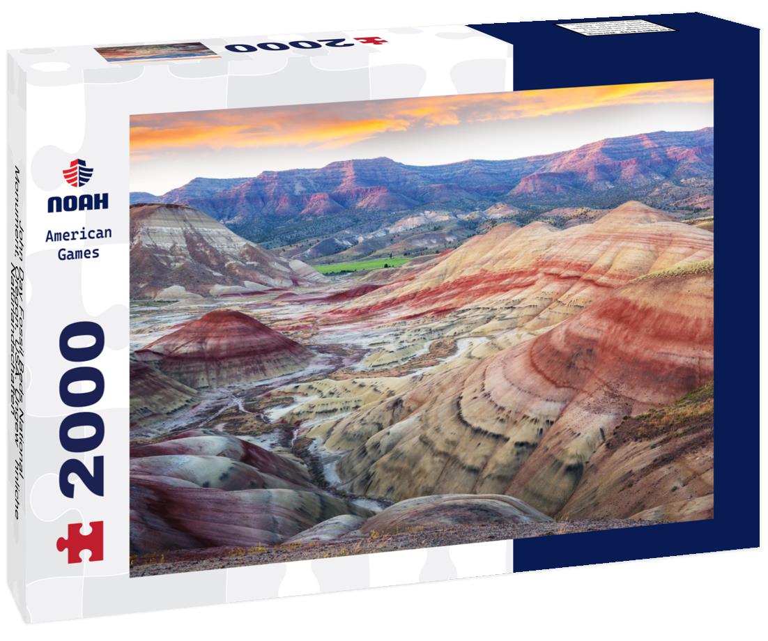 Noah Jigsaw Puzzle John Day Fossil Beds National Monument, Oregon, USA. Ungewöhnliche Naturlandschaften 2000 pieces