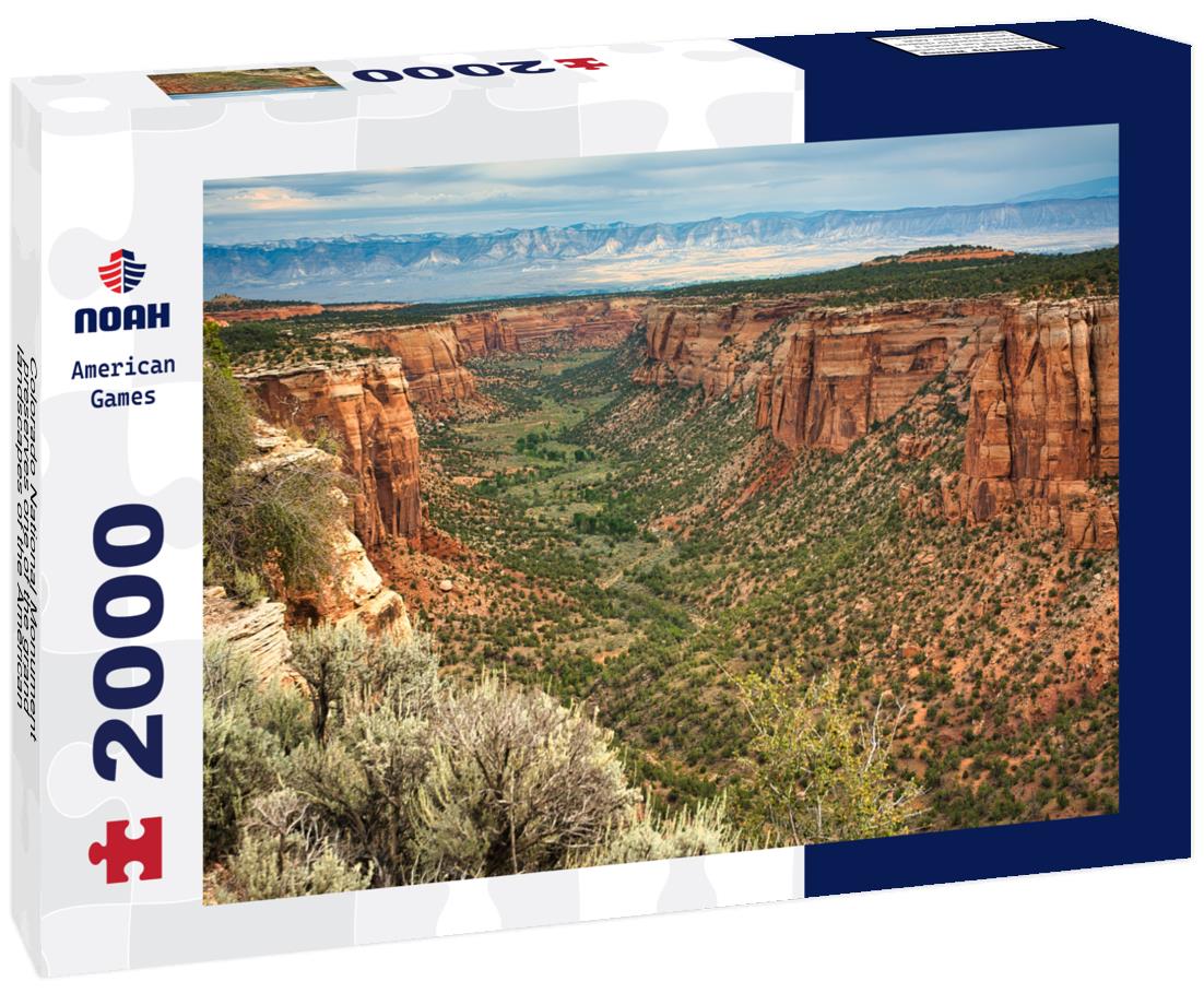 Noah Jigsaw Puzzle Colorado National Monument preserves one of the grand landscapes of the American West 2000 pieces