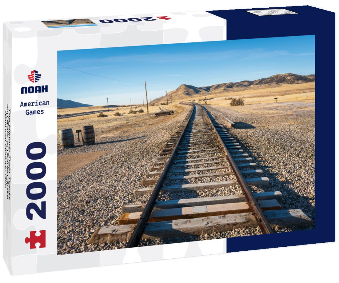 Noah Jigsaw Puzzle The Historic Train Tracks and Rails at Golden Spike National Historic Site, Utah, USA 2000 pieces