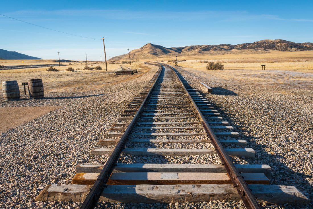 Noah Jigsaw Puzzle The Historic Train Tracks and Rails at Golden Spike National Historic Site, Utah, USA 2000 pieces