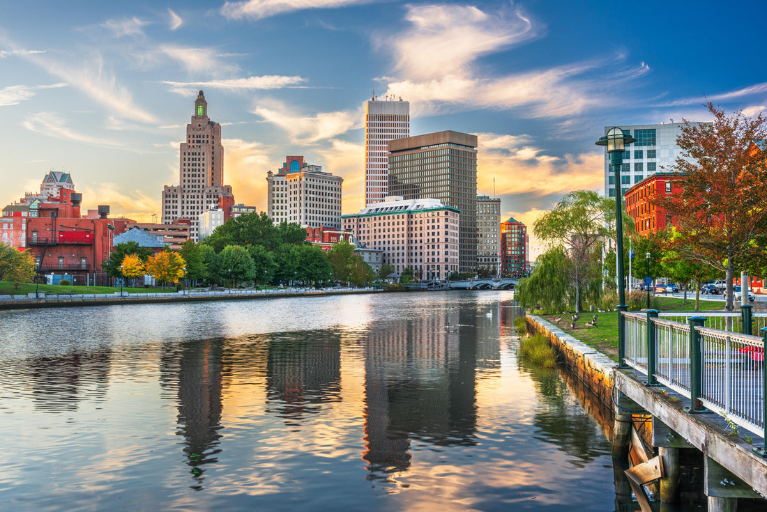 Noah Jigsaw Puzzle Providence, Rhode Island, USA downtown cityscape viewed from above the Providence River 2000 pieces