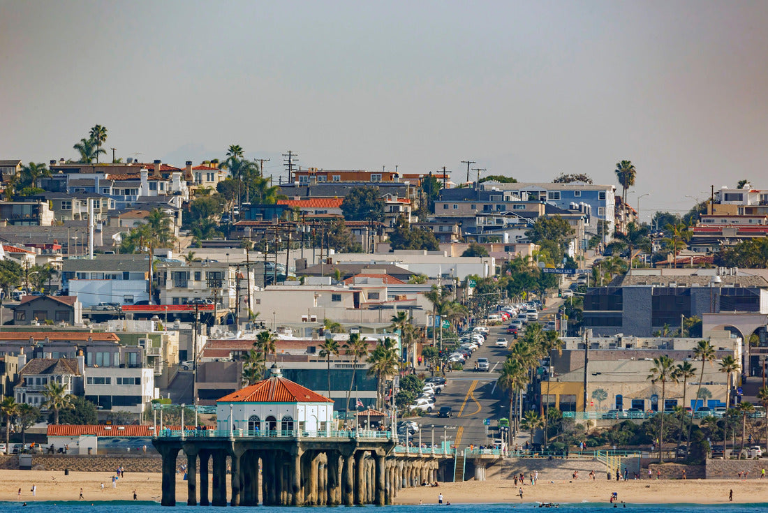 Noah Jigsaw Puzzle Morning view of the shore near Manhattan Beach and Redondo Beach, Los Angeles, California 2000 pieces
