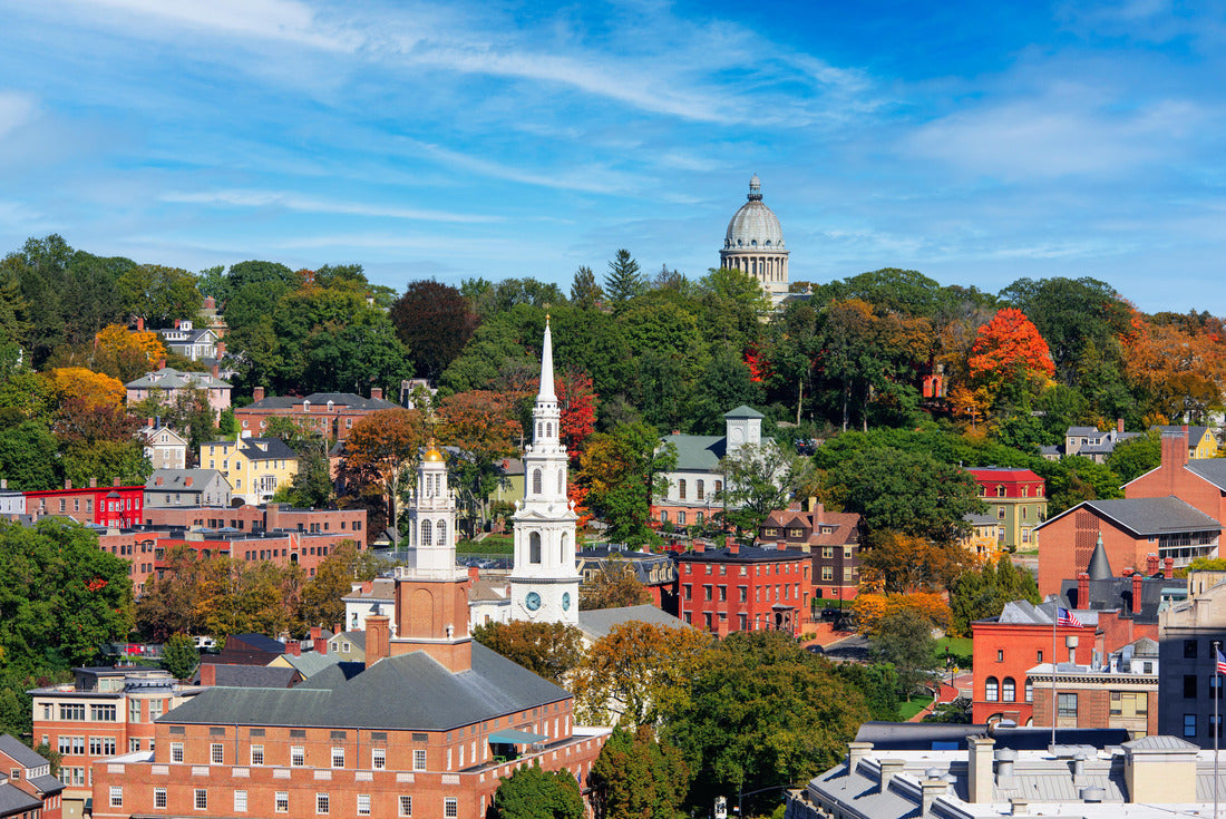 Noah Jigsaw Puzzle Providence, Rhode Island, USA historic New England architecture with early autumn foliage 2000 pieces