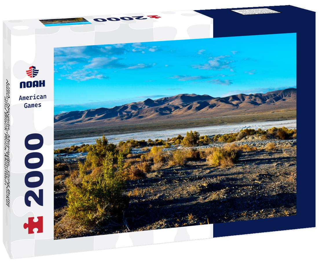 Noah Jigsaw Puzzle USA, Nevada, Mesquite. Gold Butte National Monument, Whitney Pocket and Black Rock Mountain 2000 pieces