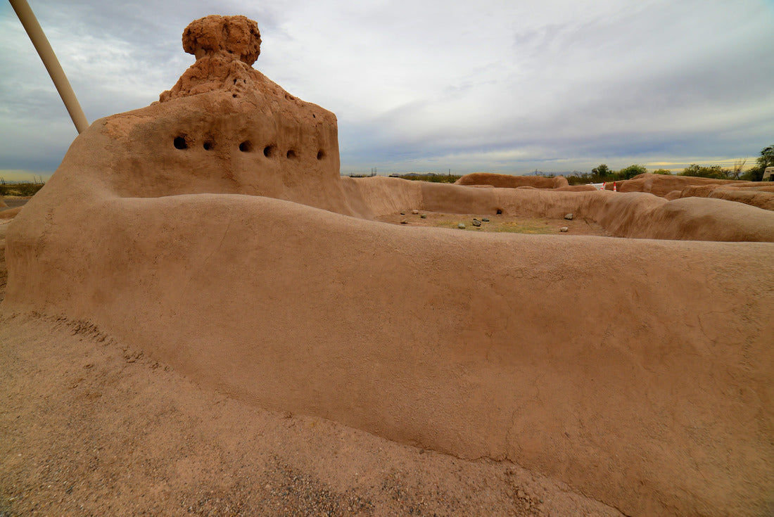 Noah Jigsaw Puzzle Ancient Casa Grande Ruins National Monument of the Pre-columbian Hohokam native Americans in Arizona USA 2000 pieces
