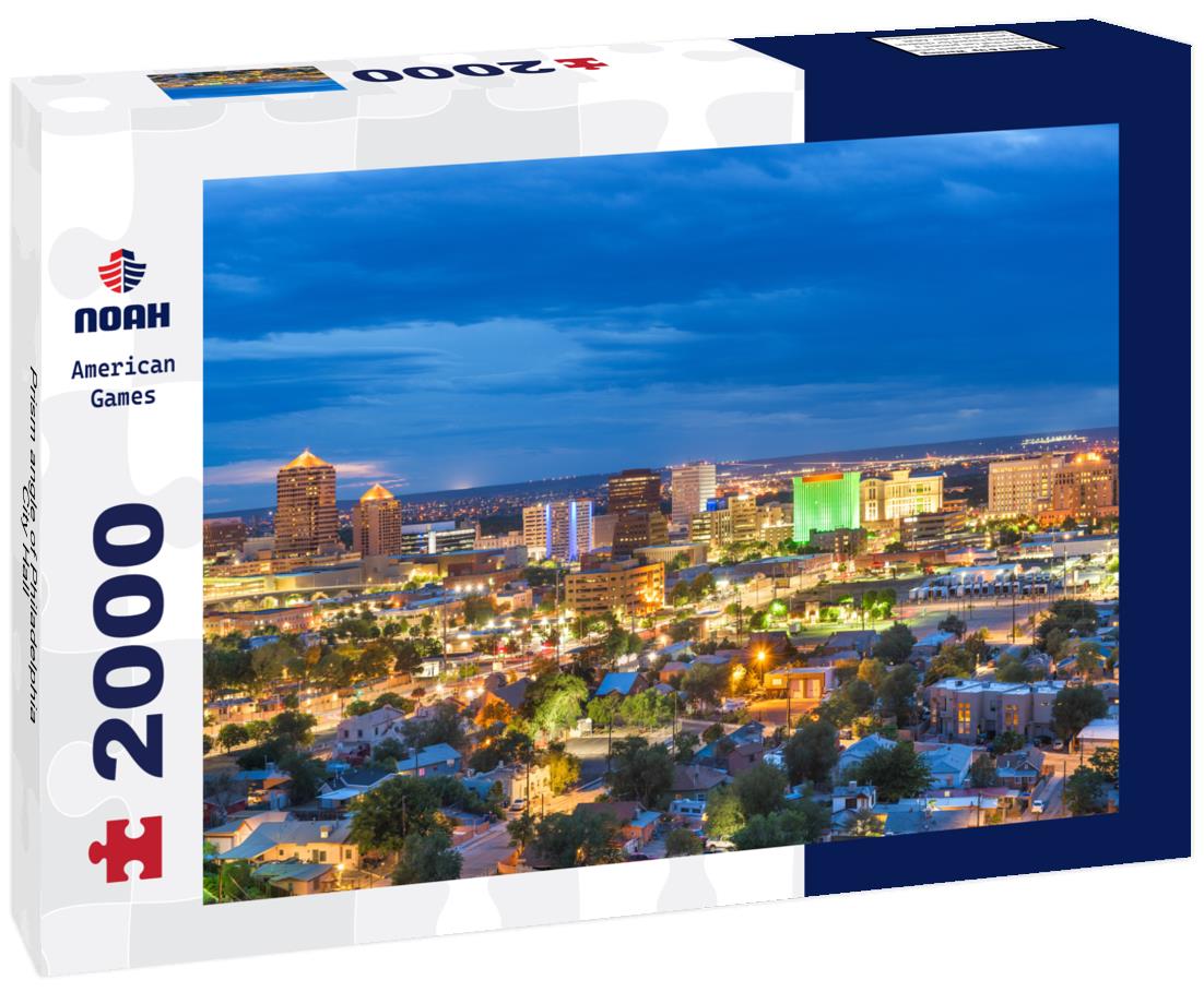 Noah Jigsaw Puzzle Prism angle of Philadelphia City Hall 2000 pieces